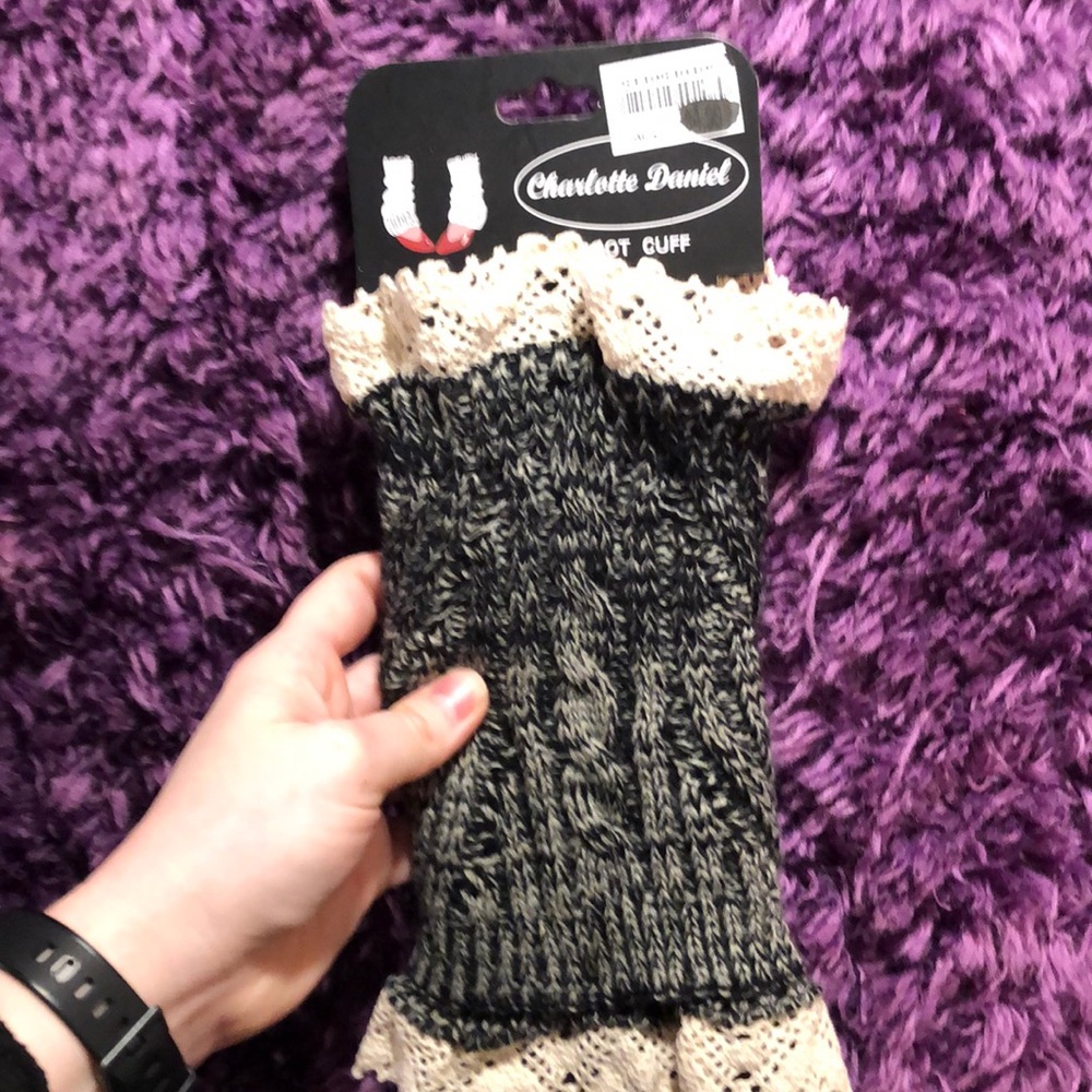 NWT Boot Cuffs